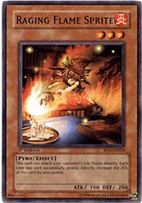 Amazon.com: Yu-Gi-Oh! - Raging Flame Sprite (RDS-EN020) - Rise of